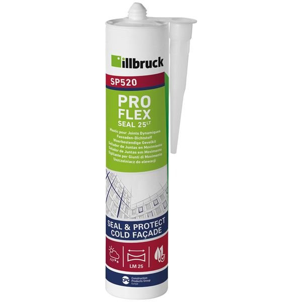 NEC+ ILLBRUCK - Mastic colle hybride SP520 gris 310ml