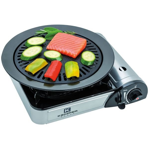 KEMPER - Plaque en aluminium réchaud portable