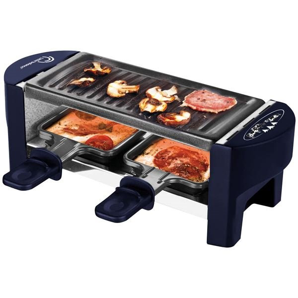 LITTLE BALANCE - Raclette 2 personnes Bleu Nuit - Meuuuh...! - 8616