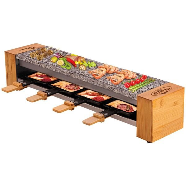 LITTLE BALANCE - Raclette / Pierre 4 personnes Bois - Meuuuh...! - 8619