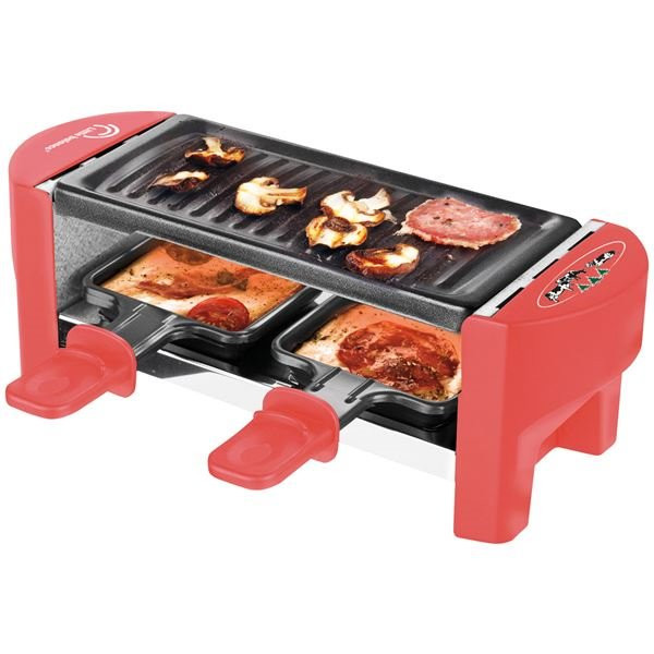 LITTLE BALANCE - Raclette 2 personnes Rouge Brique - Meuuuh...! - 8631