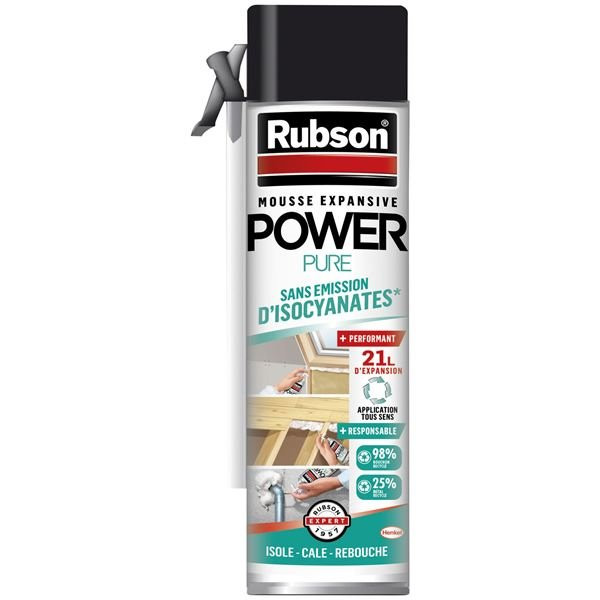 RUBSON - Mousse expansive Power bombe 500ml