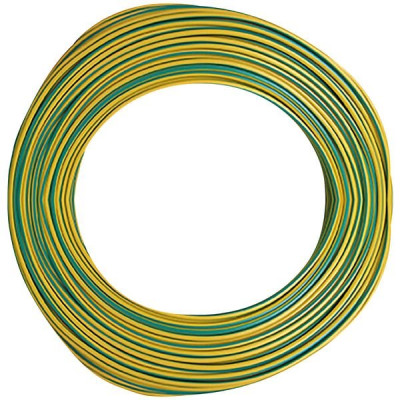 H07VU VERT/JAUNE 100M 2,5MM