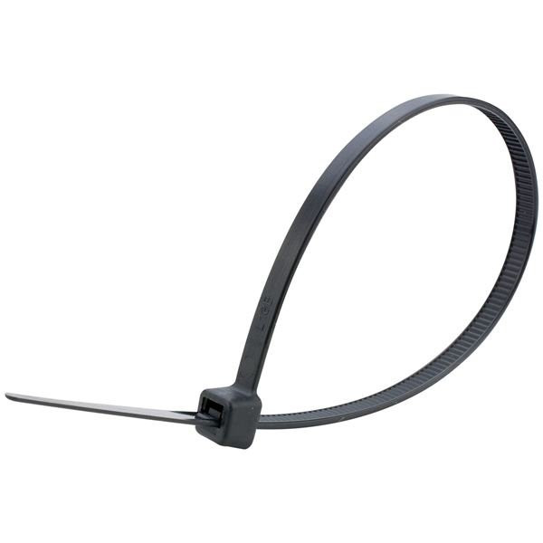 ELECTRALINE - Colliers noir 9x180 x 20 unités en sachet