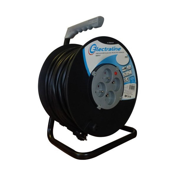 ELECTRALINE - Enrouleur brico vvf 3g1.5 40m