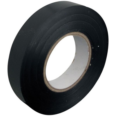 RUBAN ADHESIF ISOLANT 19MM 25M NOIR (Vendu par 1)