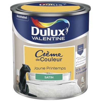 VALENTINE CREME COUL.SAT.0.5L JAUNE PR