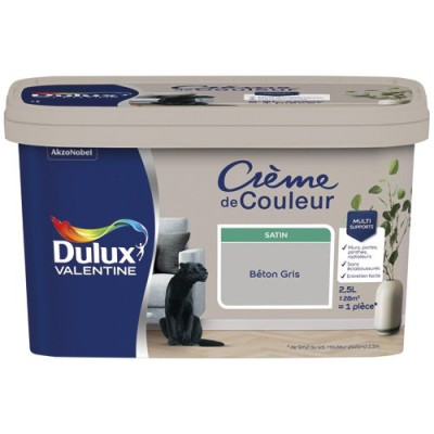 VALENTINE CREME COUL.SAT.2.5L BETON G