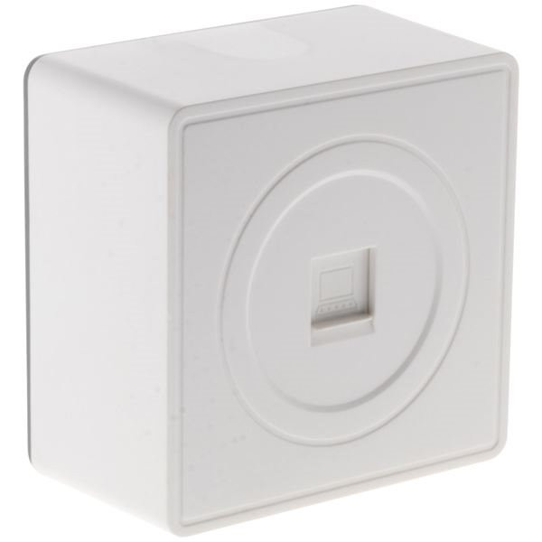 ZENITECH - Prise RJ45 saillie vulco blanc sous film