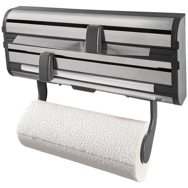 LEIFHEIT - Distributeur triple rlx inox brosse leifheit 25793