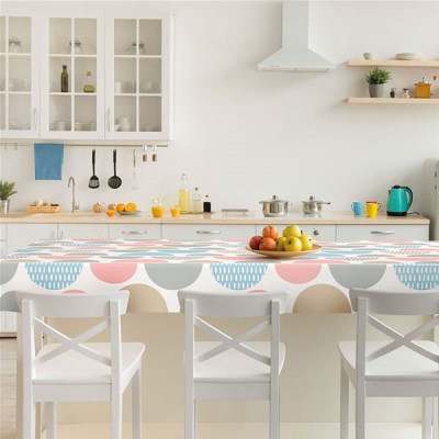 NAPPE RONDE SANS PVC FANCY 140CM