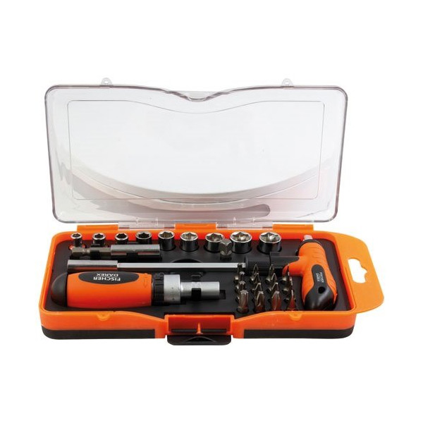 FISCHER DAREX - Coffret de vissage et serrage 29 pièces
