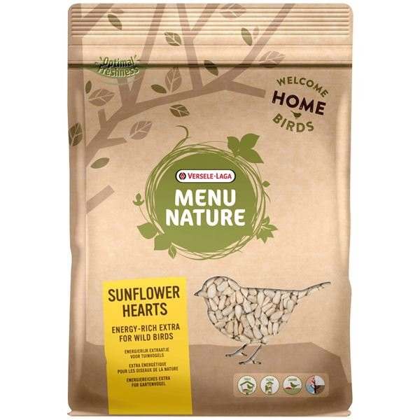 VERSELE LAGA - Menu oiseaux nature graines tournesol décortiquées 750g