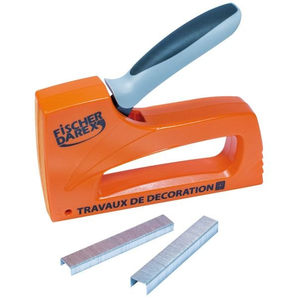 FISCHER DAREX - Coffret agrafeuse + agrafes