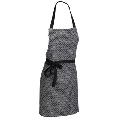 TABLIER GIANNA CARREAUX BLACK