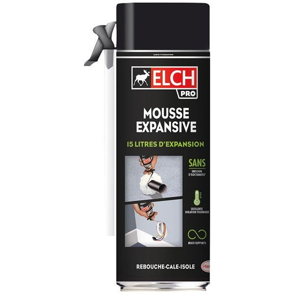 ELCH - Mousse expansive multi travaux elch 345ml