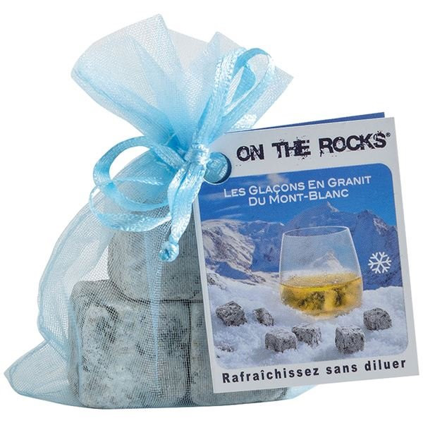 ON THE ROCKS - Lot 3 glaçons Granit - Mont-Blanc