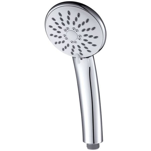 DISFLEX - Douchette 3 jets chromée d.90mm picots anticalcaires isa