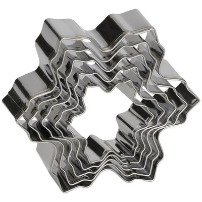 5 Découpoirs / Emporte-pièces flocons de neige