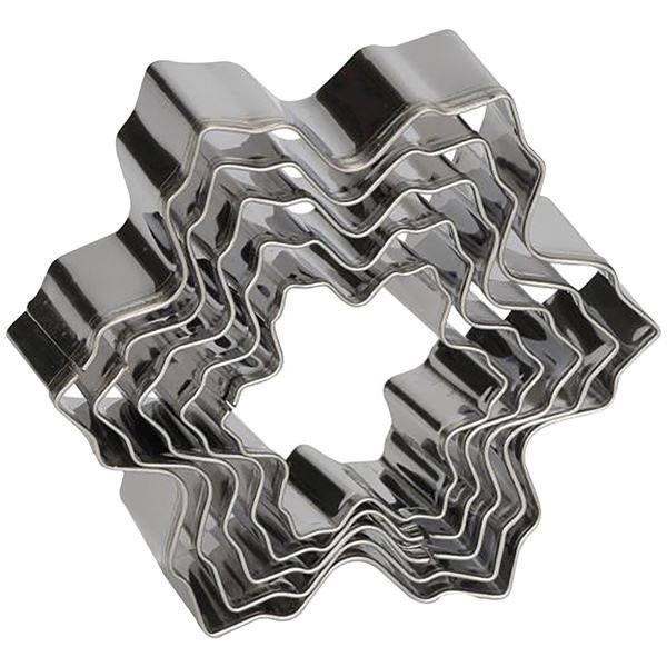 PATISSE - 5 Découpoirs / Emporte-pièces flocons de neige