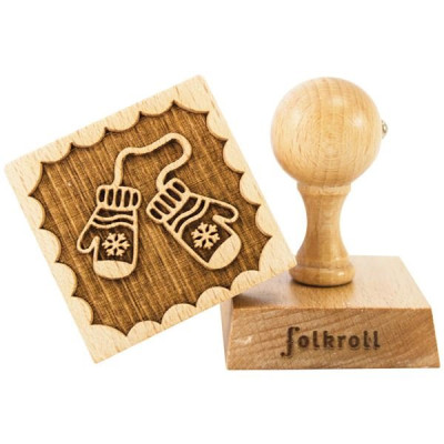 TAMPON DECO CARRE MOUFLES