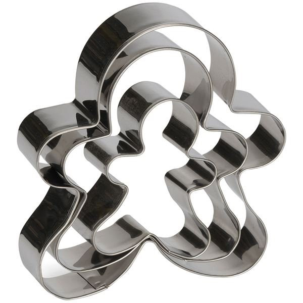 PATISSE - 3 Découpoirs / Emportes-pièces Gingerman