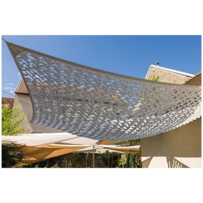 FILET OMBRAGE RECT.3X2.4M ARDOISE BLC