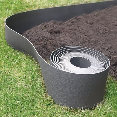 BORDURE FLEXIBLE PE 100 RECYCL GRIS (Vendu par 1)