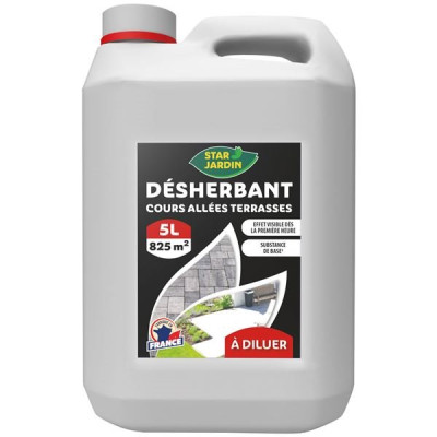 DESHERBANT COURS ALLEES TERRAS. 5L /NC (Vendu par 1)