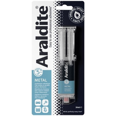 Colle Araldite Métal Seringue 24ml