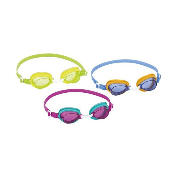 BESTWAY - Lunettes de natation Lil Ligthing silicone