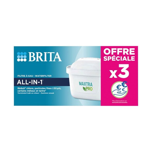 BRITA - Pack 3 cartouches - Maxtra Pro All-in-1