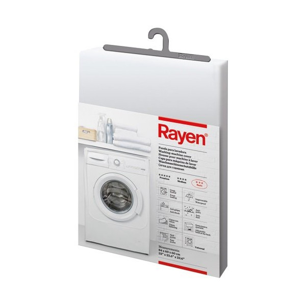 RAYEN - Housse machine à laver translucide ouverture frontale