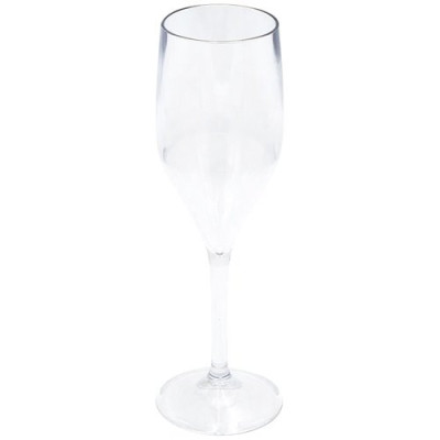 FLUTE A CHAMPAGNE TRANSPARENTE 15CL X6 (Vendu par 1)