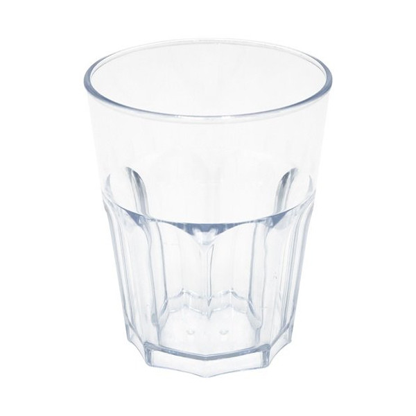 CIRCUL R - verre à eau transparent san 29 cl x8