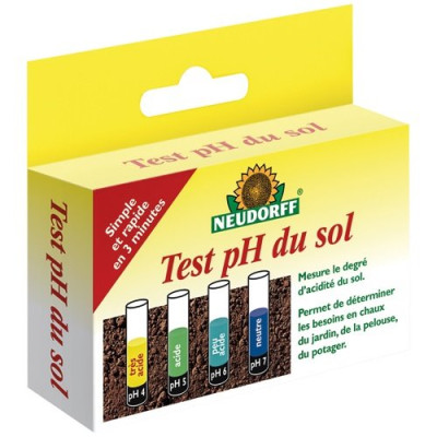 KIT TEST PH DU SOL (Vendu par 1)