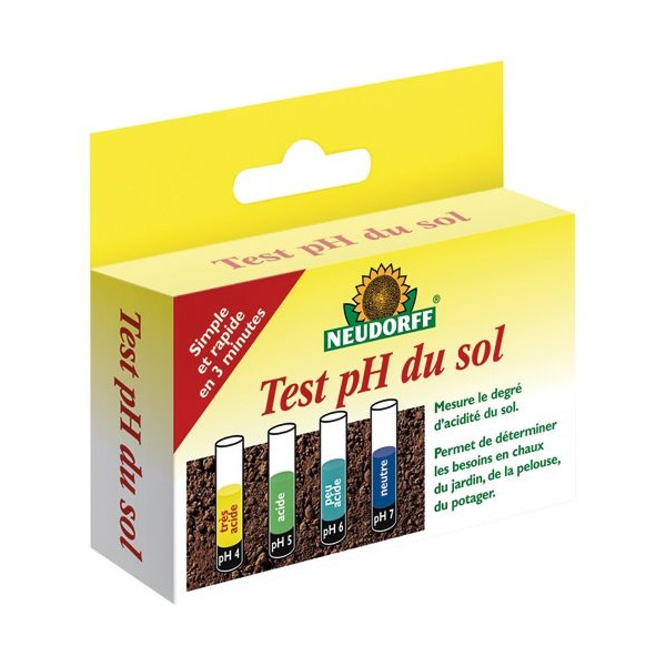 NEUDORFF - Kit test ph du sol