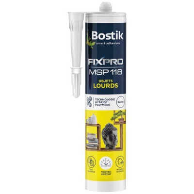 Mastic Colle FIXPRO MSP118 Objets Lourds 290ml