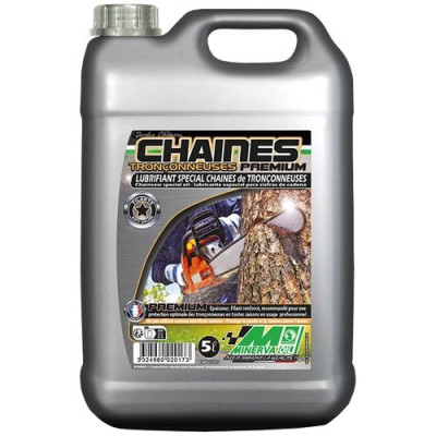 Huile de chaîne tronçonneuse premium 5 litres