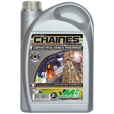 Huile de chaîne tronçonneuse premium 2 litres