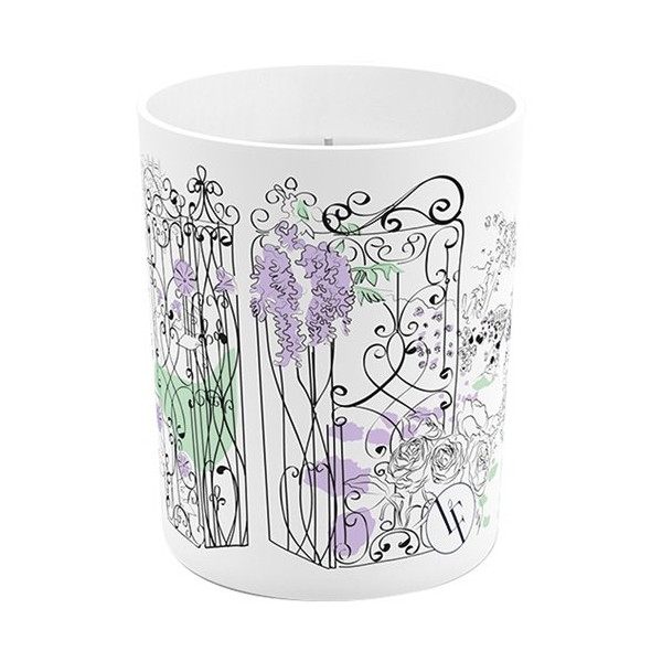 LA FRANCAISE - Bougie parfumée 180 g Jardin Romantique - Jardins Parfumés