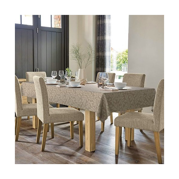 D-C-FIX - Nappe manhattan lifletto sable 150cm ronde