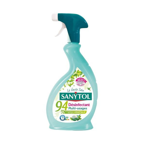 SANYTOL - Sanytol desinf.nett.multiusage eucalyptus.menth spray 500ml