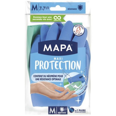 Gants maxi protection latex et neoprene taille m