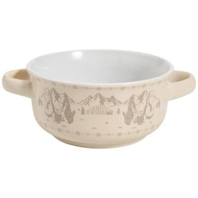 Bol à soupe 13.5 cm Crème - Marmottes