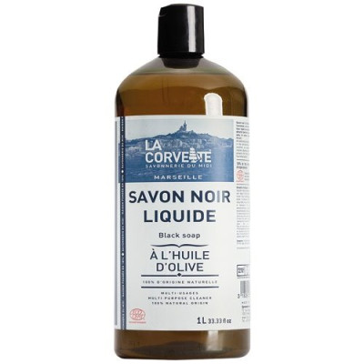 Savon Noir à l'Huile d'Olive La Corvette 1L