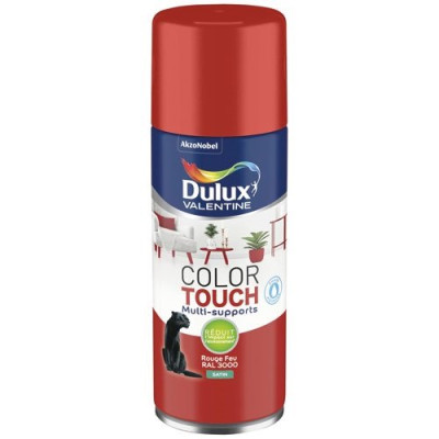Aérosol Color Touch satin rouge feu 400ml