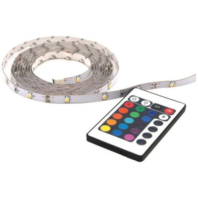 Ruban led strip RGB 2m télécommande IP20