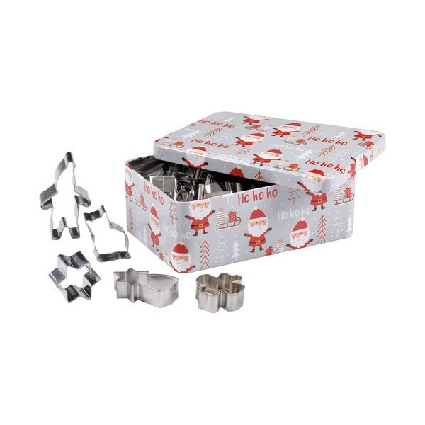 PATISSE - Boîte métal 25 emporte-pièces - Père-Noël