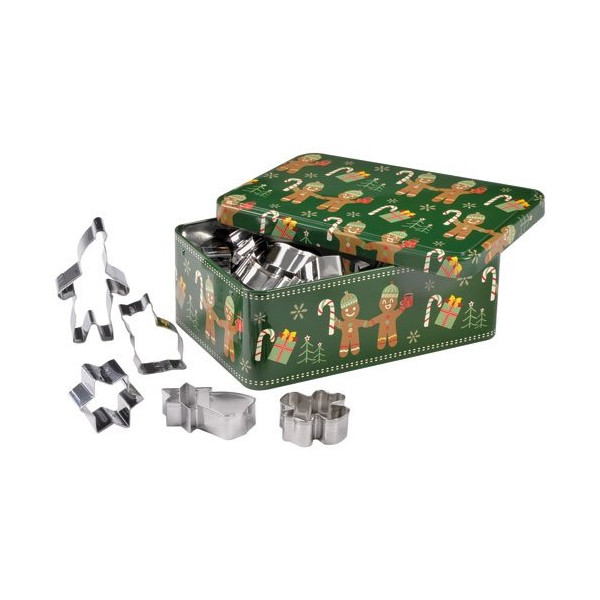 PATISSE - Boîte métal 25 emporte-pièces - Biscuits